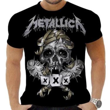 Imagem de Camiseta Camisa Personalizada Rock Metal Metallica 1 - OBDS, BABYLOOK 