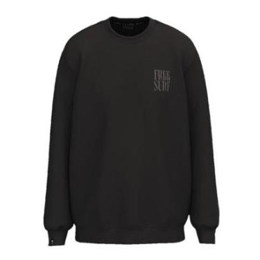 Imagem de Moletom Careca Freesurf 111001236 Preto-Masculino