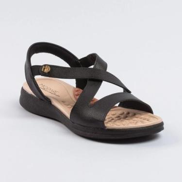 Imagem de Sandália Modare Feminina Tiras Cruzadas Ultra Conforto Original -, Pre