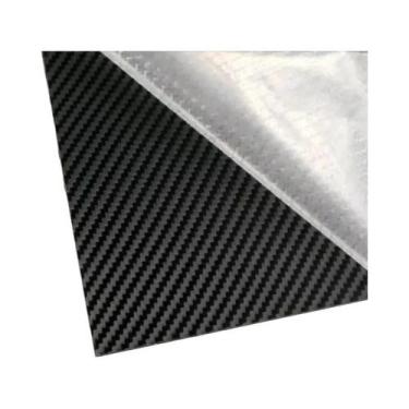 Imagem de Placa Termoformada KYDEX Com Padrão De Fibra De Carbono De 1MM De Espe