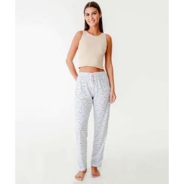 Imagem de Calça Pijama Feminino Avulsa Marie Disney-70079, Azul, PP
