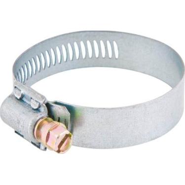 Imagem de Abraçadeira Rosca Sem Fim Al 83102 3.1/4'' à 4'' com 2 peças Vonder