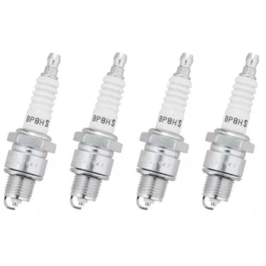 Imagem de Kit 4 Velas De Ignição Ngk Para Motores De Popa Nautica