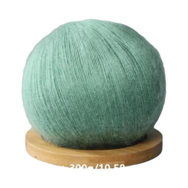 Imagem de Fio De Mohair Macio 6 Peças 50g Cada, Fio De Lã Para Crochê E Tricô Ma