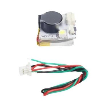 Imagem de Mini Alarme Sonoro De 5V JHE20B JHE42B JHE42B_S Com LED Para Drone De 