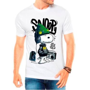Imagem de Camiseta desenho snoopy camisa masculina lançamento 01 - DESIGN CAMISE