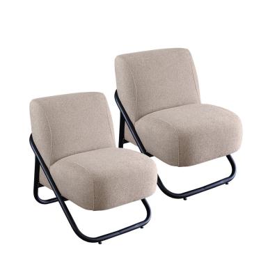 Imagem de Kit 2 Poltronas Andira em Madeira Eucalipto Movellu Home