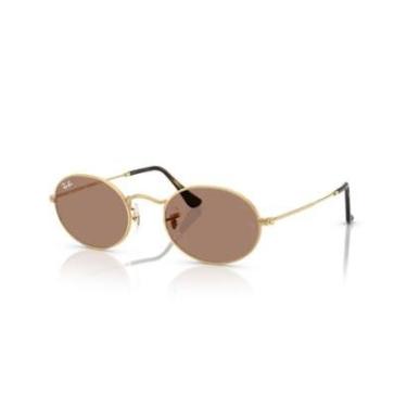 Imagem de Óculos de Sol Oval Ouro Ray-Ban-Feminino