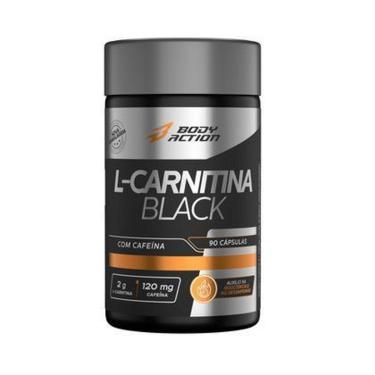 Imagem de L-Carnitina Black 90 Cps Bodyaction-Unissex