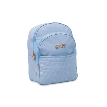 Imagem de Mochila bebê maternidade  azul claro griff