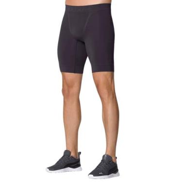 Imagem de Bermuda Térmica Masculina sem Costura Selene Corrida Esporte, M, 251, 