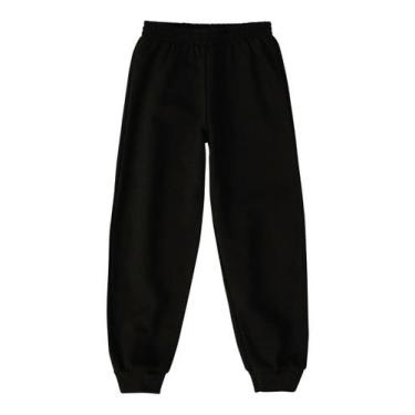 Imagem de Calça Moletom Masculina Malwee Adulto Ref. 6670, G, Preto