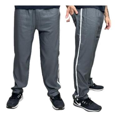 Imagem de Kit 2 Calças Masculinas de Tactel  Conforto e Estilo em Dobro - Fix, 2