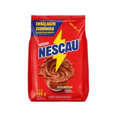 Imagem de Achocolatado em Pó Nestle Nescau Chocolate Sachê 990g - Nestlé