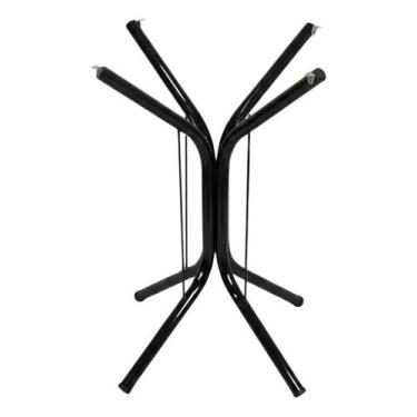 Imagem de Base Para Mesa De Jantar Isa 75cm Industrial 4 Apoio Granito Marmore M