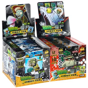 Imagem de Conjunto de cartas colecionáveis Plants vs Zombies AR Battle com 288 cartas