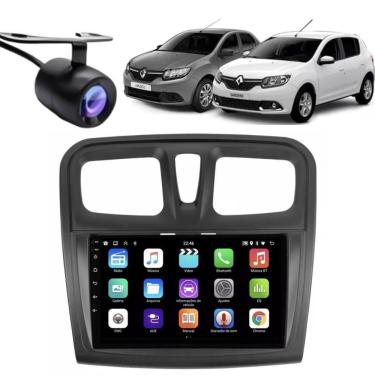 Imagem de Central Multimídia Automotiva E-tech Premium 9 POL Android Wi-Fi Bluetooth com Câmera d...