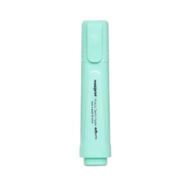 Imagem de Caneta marca-texto Maxprint Ecowrite Hype com Ponta Chanfrada 5,0MM em Plástico Reciclado 1 Unidade Verde Pastel