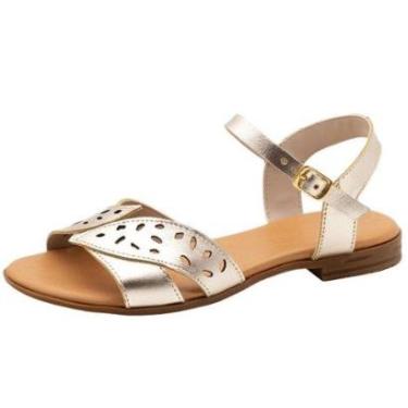 Imagem de Sandália Rasteira Couro Andacco 18153-Feminino