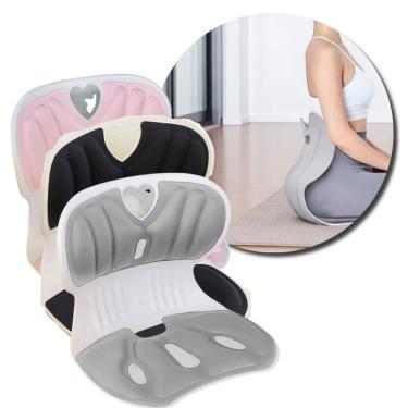 Imagem de Assento Ergonômico Estofado Utimix Modelo Assento com Apoio Lombar para Escritório e Home Office com Espuma de Alta