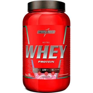 Imagem de Nutri Whey Protein Sabor Morango IntegralMédica 900G - Integralmedica