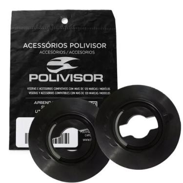 Imagem de Kit Fixação Botões Reparo Viseira Capacete Taurus Joy 23 - POLIVISOR