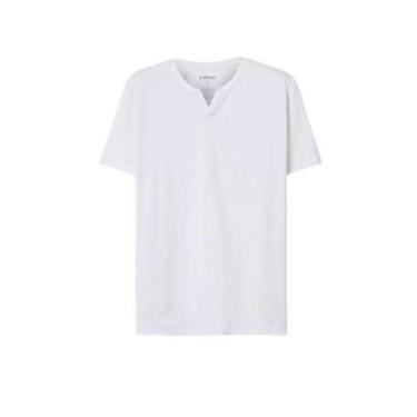 Imagem de Camiseta Oficina Reserva Gola V Branco-Masculino