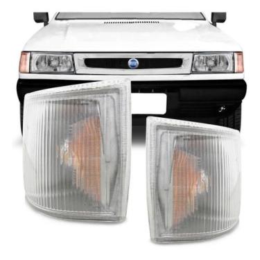 Imagem de Lanterna Pisca Fiat Uno 91/03 - Esquerdo (Motorista) Cristal - Mikron,