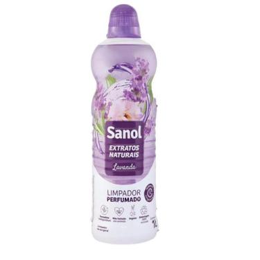 Imagem de Limpador perfumado sanol extratos naturais lavanda 1l 4722