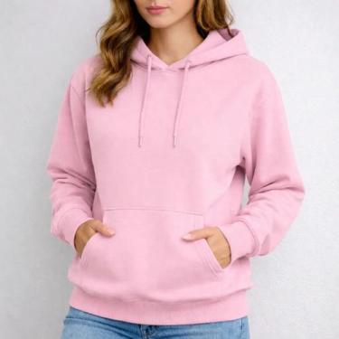 Imagem de Moletom Canguru Feminino De Borboleta Estilosa Quentinho - Alice Freit