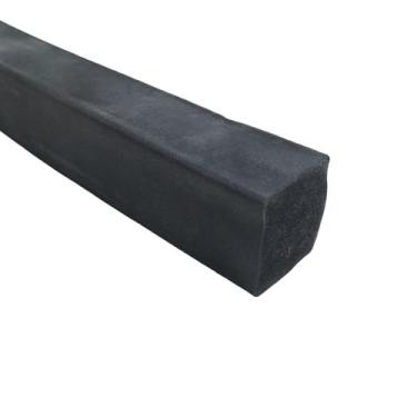 Imagem de Rolo de 10 Metros Perfil Esponjoso Borracha 20x20mm Vedação Porta Lond
