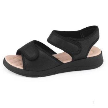 Imagem de Sandália Feminina Anabela Esporão Casual Conforto Piccadilly-Feminino