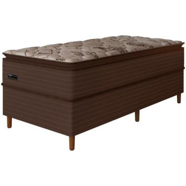 Imagem de Base Cama Box Solteiro Umaflex 38x88x188cm Resistence, Marrom, Solteir