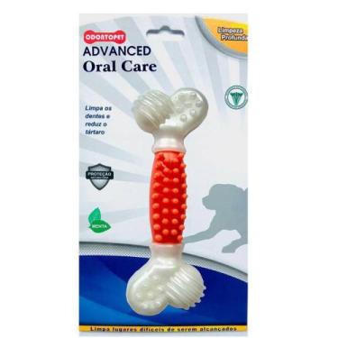 Imagem de Mordedor Para Cachorro Brinquedo Cães 14cm Odontopet. Limpeza de Dente