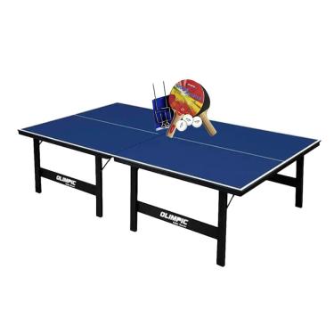 Imagem de MESA PING PONG MDP 12mm Olimpic 1014 + KIT Completo 5030