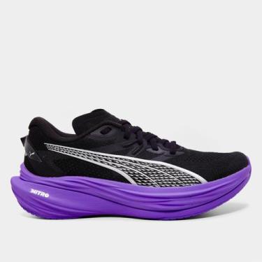 Imagem de Tênis Puma Deviate Nitro 3 Feminino, Chumbo, 37