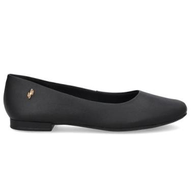 Imagem de Sapatilha Feminina Couro Preto Usaflex UD10001, 35