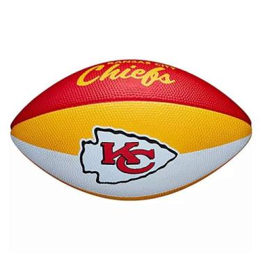 Imagem de Bola de Futebol Americano Wilson Kansas City Chiefs Retrô