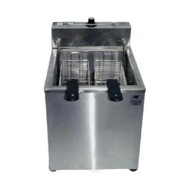 Imagem de Fritadeira Elétrica de Mesa Água e Óleo 26L 5000W 220V - Stevan Metal,
