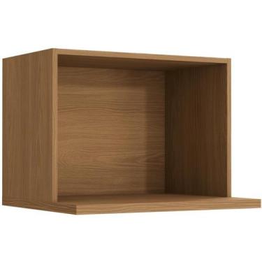 Imagem de Nicho de Cozinha Modulado Maxxi G738 Suporte p/ Microondas 60cm Canela
