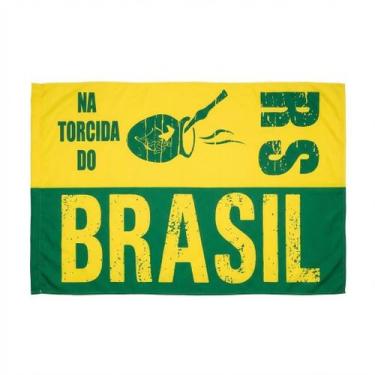 Imagem de Bandeira Tecido Brasil Torcida Rio Grande do Sul sem Haste 90x140 - Sr