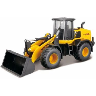 Imagem de Trator new holand - pá carregadeira - w170d - 1/50 - BBURAGO