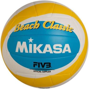 Imagem de Bola de volei mikasa beach classic fivb
