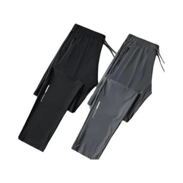 Imagem de Calças De Corrida Masculinas De Verão Slim Fit De Secagem Rápida Em Se