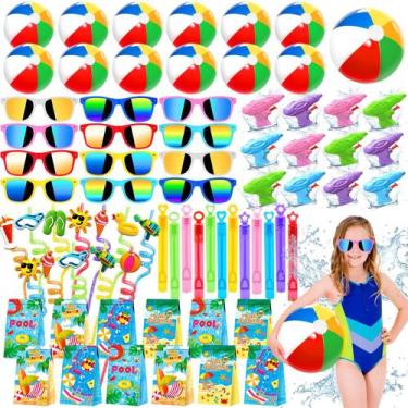 Imagem de Kit de Brindes para Festa na Piscina Party Tonight para Crianças - Ver