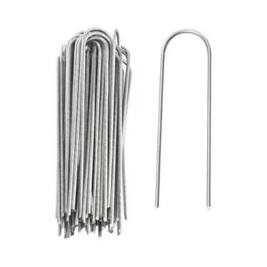 Imagem de Estacas De Jardim Galvanizadas Reforçadas Tipo U Para Cerca, Tubos, Gr