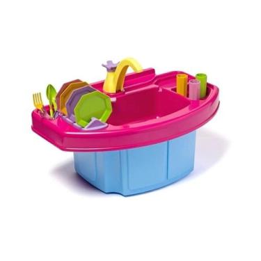Imagem de Pia De Brinquedo Acqua Clean Sai Água De Verdade - Cotiplás