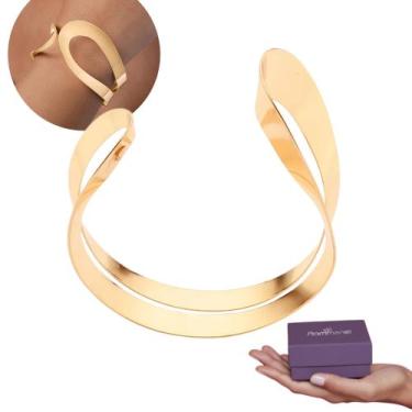 Imagem de Bracelete Rommanel Banhado Ouro 18K Abstrato 552224