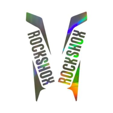 Imagem de Adesivos De Vinil Impermeáveis Para Suspensão De Moto MTB Rockshox REB