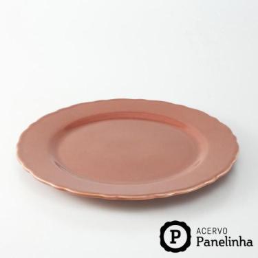 Imagem de PRATO DE BOLO MARRAKECH PIMENTA-ROSA - PANELINHA Ø 31 cm - Porto Brasi